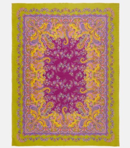Плед Etro IRIS AK851 X0875 red yellow красный с желтым 140х190 Артикул: 70106 DolceNoce фото 2