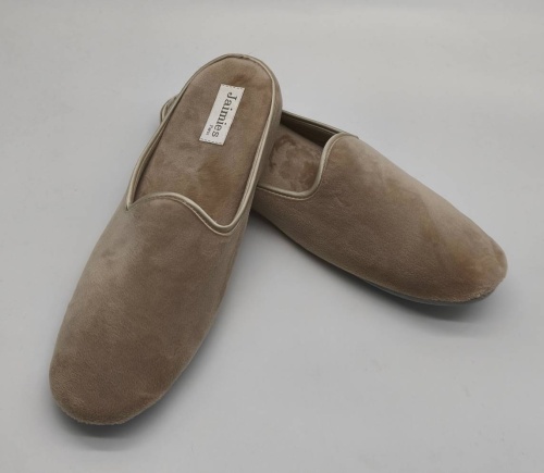 Тапочки Jaimies KEN mule HOMME бежевые фото 3