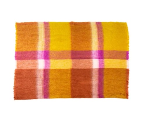 Плед Brun De Vian-Tiran MOHAIR CARREAUX COLLINE 140х180 Артикул: 87434 DolceNoce фото 6
