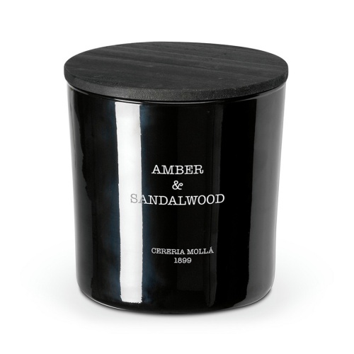 Свеча Cereria Molla Boutique AMBER & SANDALWOOD XL три фитиля 600 гр Артикул: 24459 DolceNoce