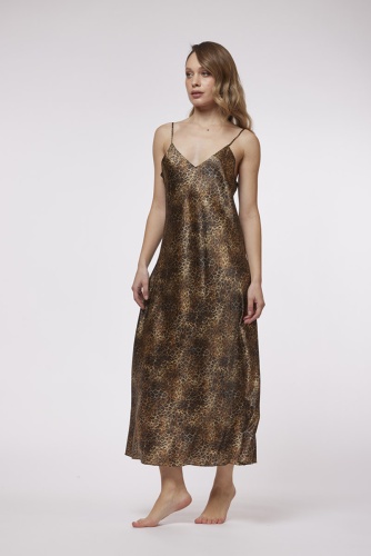 Сорочка Vivis WILLOW (цвет 01362 animalier) бежевая фото 3