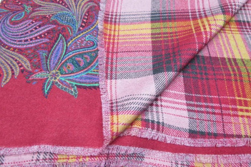 Плед Etro CALATHEA 8155 600 red красный 140х190 Артикул: 70014 DolceNoce фото 9