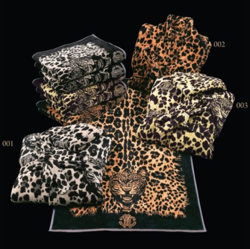 Полотенце Roberto Cavalli WILD JAGUAR senape 003 95х150 Артикул: 88203 DolceNoce