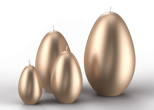 Свеча-яйцо Engels Kerzen ENGELS OSTERN 6x9 см бронза Артикул: 24396 DolceNoce