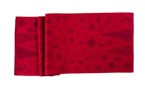 Скатерть Sander BARROW 100х100 (цвет 01 red) Артикул: 89598 DolceNoce фото 2