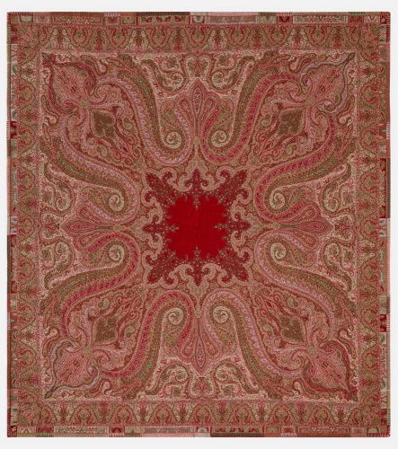 Плед Etro CARVIN Rosso BRILLANTE бордовый 200х200 Артикул: 70081 DolceNoce фото 10