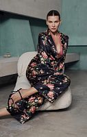 Пижама Marjolaine BERNADETTE 4BER5501 0181 Fleur/Buvard черная