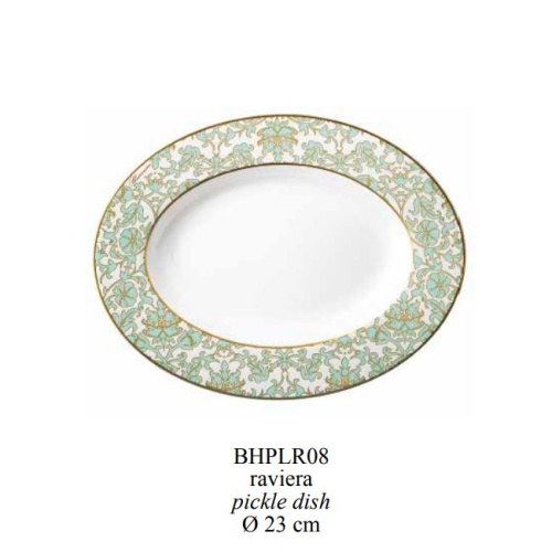 Сервиз столовый из костяного фарфора Blumarine LILY ROCOCO (49 предметов) Артикул: BHPLR DolceNoce фото 8