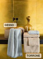Полотенце La Perla PETIT MAISON 100х150 gesso серо-голубое с кружевом