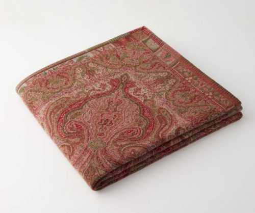 Плед Etro CARVIN Rosso BRILLANTE бордовый 200х200 Артикул: 70081 DolceNoce фото 14