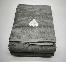 Полотенце Mastro Raphael BATH ESSENTIAL API 9B cement grey 100х150
