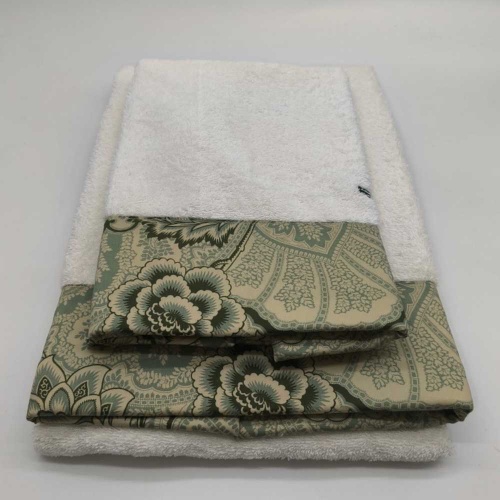 Набор полотенец Etro BLOOM AV818 X0891 green зеленый 60х100+40х60 Артикул: 70123 DolceNoce