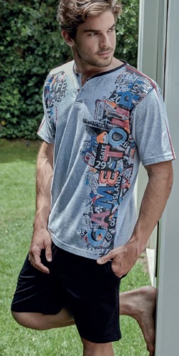 Костюм-пижама мужская Massana 823 GREY VIGORE (P221306)