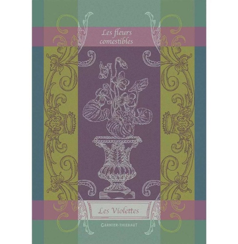 Полотенце Garnier-Thiebaut LES VIOLETTES VIOLET 56х77 Артикул: 79995 DolceNoce