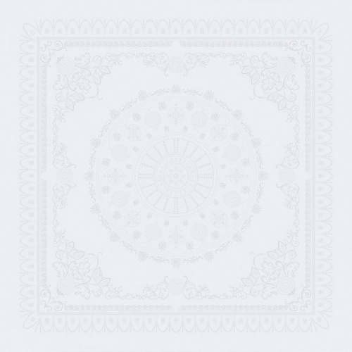 Скатерть Garnier-Thiebaut ELOISE BLANC 234х714 Артикул: 79957 DolceNoce фото 2