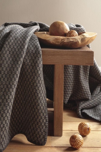 Плед Biederlack NATURALS&PLAIDS (819208) mokka 150х200 Артикул: 79264 DolceNoce фото 2