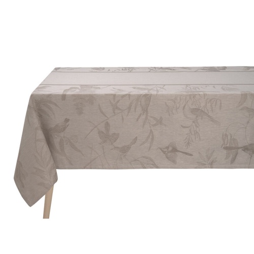 Скатерть Le Jacquard Francais VOLIERE beige 175x250 Артикул: 88358 DolceNoce фото 3