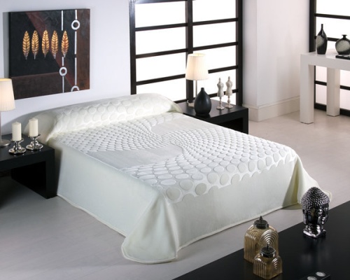 Плед Mora SERENA 413 23 natur 220х240 натуральный Артикул: 93631 DolceNoce
