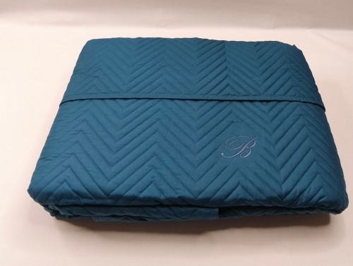 Покрывало Blumarine STILE BLU 270х270 синее 20 blue Артикул: 93722 DolceNoce
