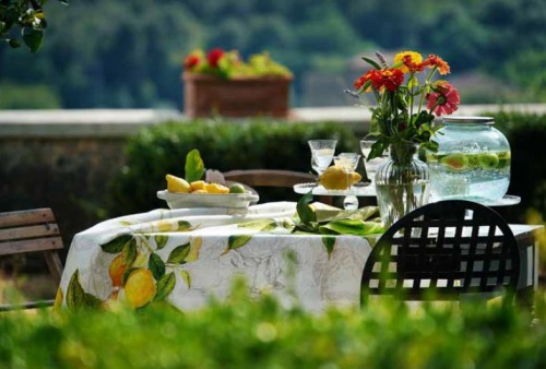 Скатерть Tessitura Toscana Telerie LIMONCELLO 170х270 Артикул: 83057 DolceNoce