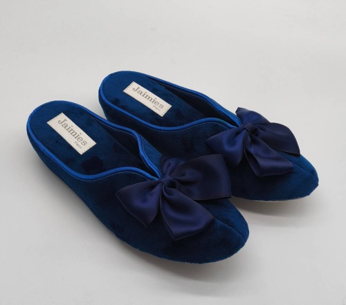Тапочки Jaimies NATHALIE mule classic blue синие фото 4 Тапочки Jaimies NATHALIE mule classic blue синие фото 4