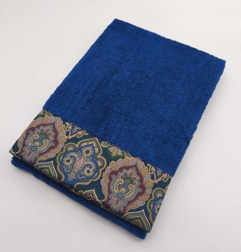 Полотенце Etro 7PLIES AV800 X0883 blue синее 100х15 Артикул: 70132 DolceNoce фото 2