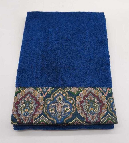 Полотенце Etro 7PLIES AV800 X0883 blue синее 100х15 Артикул: 70132 DolceNoce