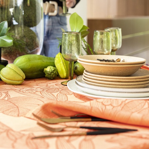 Скатерть Le Jacquard Francais ESCAPAD TROPICAL orange 175x250 Франция Артикул: 88350 DolceNoce фото 5 Скатерть Le Jacquard Francais ESCAPAD TROPICAL orange 175x250 Артикул: 88350 DolceNoce фото 5