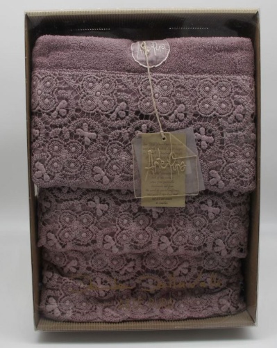 Набор полотенец Arte Pura 4.880.PU - 405 FATA OLD (какао) Артикул: 87088 DolceNoce фото 4