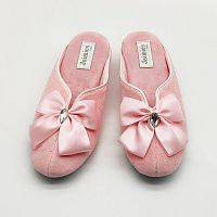 Тапочки Jaimies NATHALIE mule DIAMS pink розовые