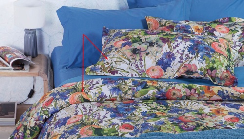 Постельное белье Mirabello BOUQUET DI CAMP. 04B F.Bianco