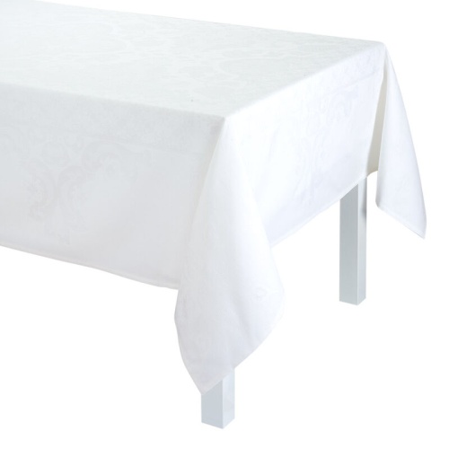 Скатерть Le Jacquard Francais AZULEJOS white 220х380 Артикул: 88339 DolceNoce фото 2