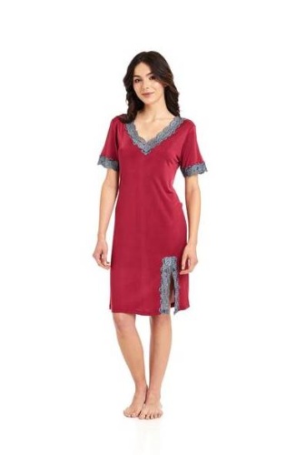 Сорочка женская Gattina RUBY 390323 ruby/antracite Сорочка женская Gattina RUBY 390323 ruby/antracite