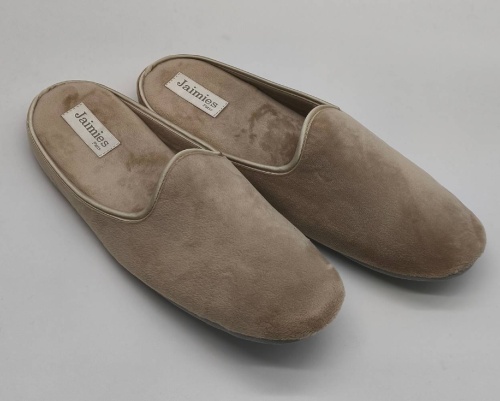 Тапочки Jaimies KEN mule HOMME бежевые фото 4