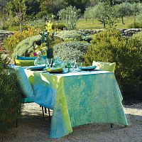 Скатерть Garnier-Thiebaut ESPRIT JARDIN PRAIRIE 155х260