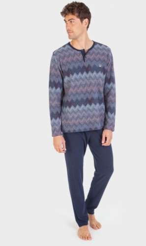 Костюм-пижама мужская Massana 158 BLUE (P711328)