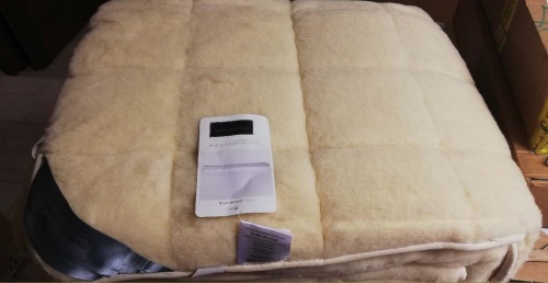 Наматрасник Hefel PURE VELOUR (открытая шерсть) 160х200 Артикул: 87560 DolceNoce фото 3