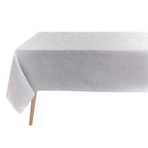 Скатерть круглая Le Jacquard Francais TIVOLI pearl диаметр 240 Артикул: 88345 DolceNoce