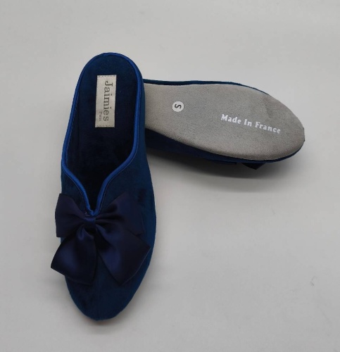 Тапочки Jaimies NATHALIE mule classic blue синие фото 2 Тапочки Jaimies NATHALIE mule classic blue синие фото 2