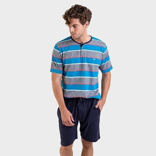 Костюм-пижама мужская Massana 158 BLUE (P221320)