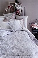 Покрывало Blumarine AMAL 270x270 16 lilla серое с лиловым