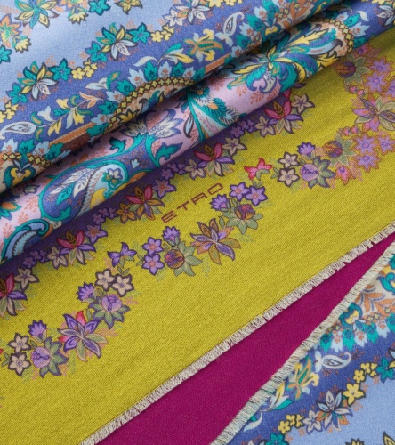 Плед Etro IRIS AK851 X0875 red yellow красный с желтым 140х190 Артикул: 70106 DolceNoce фото 4
