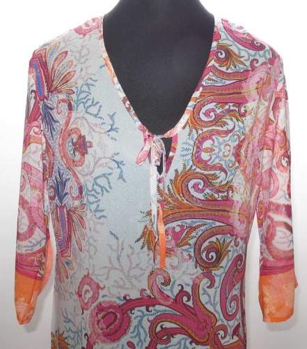 Туника Furstenberg PASLEY ORANGE фото 2