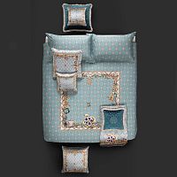 Постельное белье Roberto Cavalli NEW SPIDER 001 Azzurro