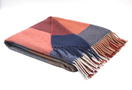 Плед Biederlack NATURALS&PLAIDS (809612) pleasant stone 130х170 Артикул: 79259 DolceNoce фото 3
