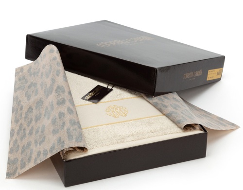 Полотенце Roberto Cavalli GOLD NEW 886 sabbia 100х150 Артикул: 88187 DolceNoce фото 4