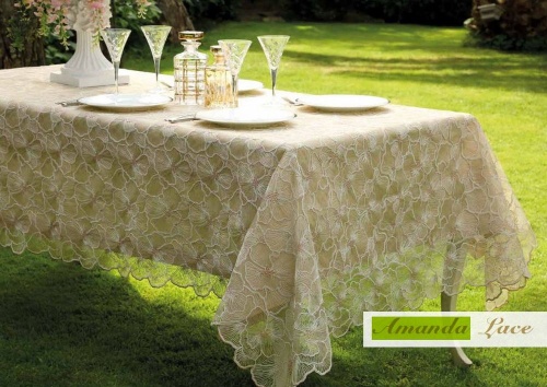 Скатерть Daimon Home AMANDA LACE 135х135 Артикул: 21616 DolceNoce