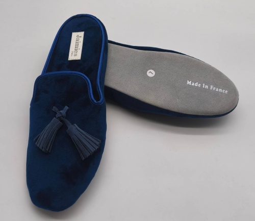 Тапочки Jaimies MARCEL mule HOMME синие фото 2