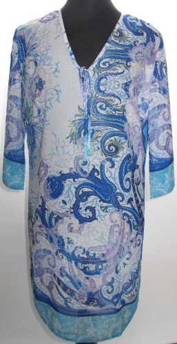 Туника Furstenberg PASLEY BLUE фото 5
