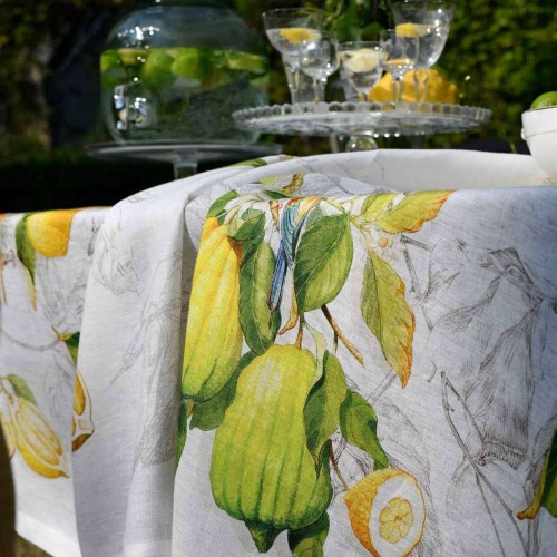 Скатерть Tessitura Toscana Telerie LIMONCELLO 170х270 Артикул: 83057 DolceNoce фото 4